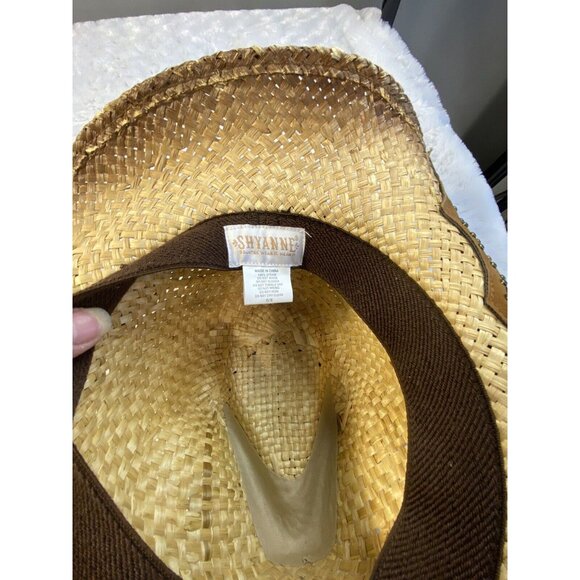 Shyanne Straw Hat Western Country Girl OS Wear It. Mean It. Concert Ready - Picture 10 of 12